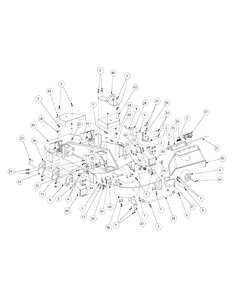 Part Location Diagram of 01010123 MTD Pull Fold Hinge Lock